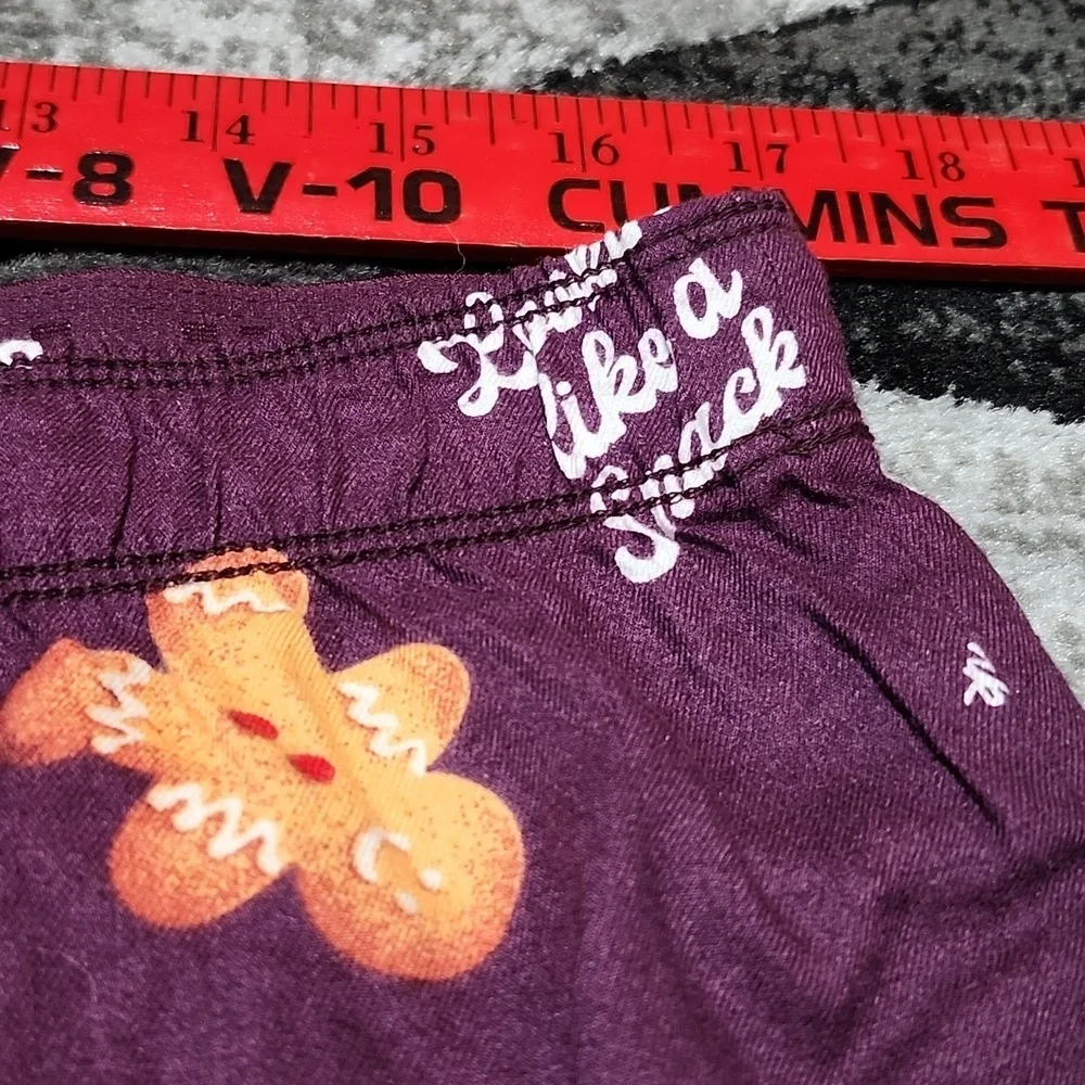 VS PINK 2019 GINGERBREAD LOUNGE BOXY SHORT LARGE